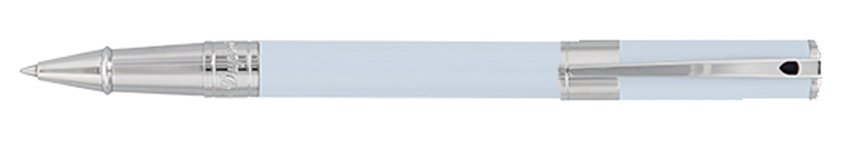 S.T. Dupont D-Initial Pastel Collection Pastel Blue with palladium trims Rollerball  